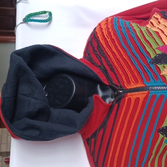 SK Noor & Sons Cotton Hoodie, Fleece Lined, M, 20" PTP - Picture 2 of 5